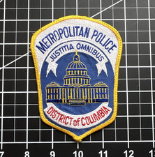 Metropolitan Police Washington, DC District of Columbia Patch "Justitia Omnibus"