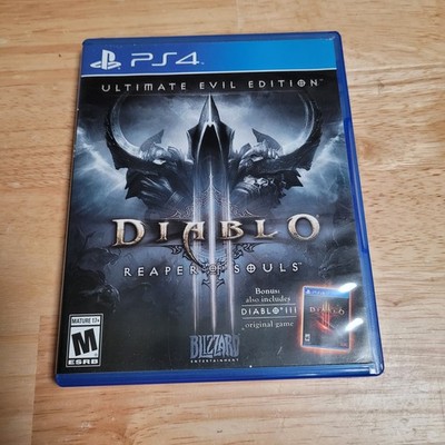 Diablo III: Ultimate Evil Edition PS4 Playstation 4, 2014 CIB w Manual   Tested