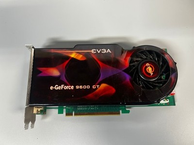 EVGA NVIDIA GeForce 9600 GT PCIe Video Card 2x DVI S-Video (Untested / AS-IS)
