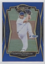 2021 Panini Select Premier Blue Prizm 3/149 Clayton Kershaw #136 0z5z