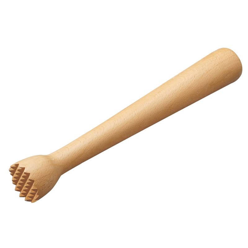 Datsto Wooden Muddler for Cocktails 10 Inch, Home and Bar 1pack