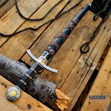 23" King Arthur Excalibur Crusader Medieval Sword Scabbard Historical Dagger