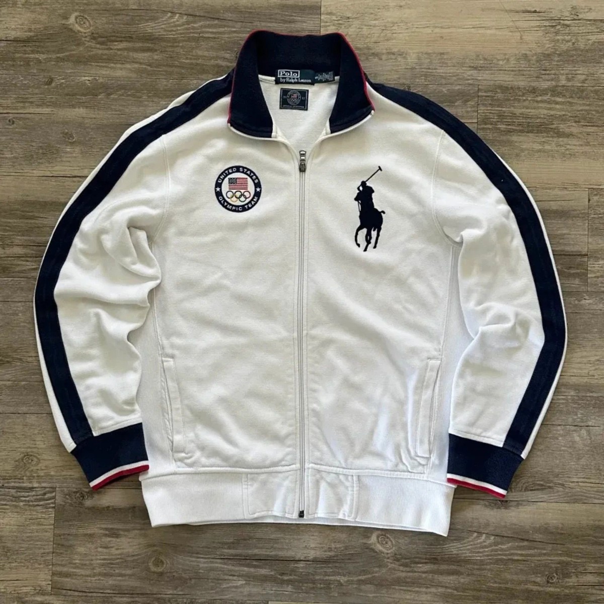 【だい】POLO by Ralph Lauren SWINGTOP USA Men's Polo Ralph Lauren Navy Team USA 2024 Summer Olympics