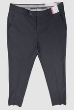 Calvin Klein Men's Black Solid X Slim-Fit Stretch Dress Pants Size 34W 32L