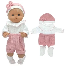 2026 Reborn Baby Doll Clothes Jumpsuit 38Cm Nenuco Doll Clothing Accessories
