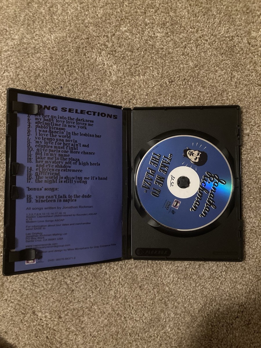 その他 Take Me to the Plaza [DVD] Jonathan Richman - Take Me To The Plaza (DVD, 2003) for sale