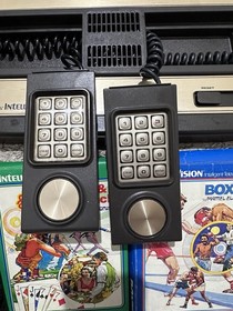 Mattel Intellivision Console Bundle With 4 Games TESTED WORKING
