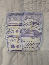 Vintage Luvs Size 7 Diapers - Super Stretchy Sides - Extra Large - 2 Diapers