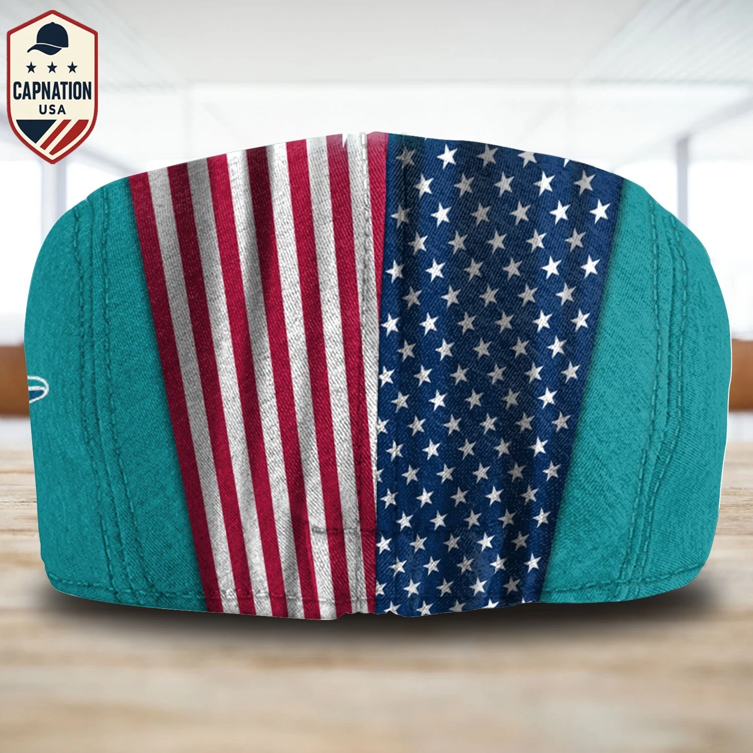 Miami-Dolphins Jeff Cap Newsboy Cap Driving Cap Flat Cap Golf Cap For Men