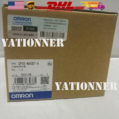 Omron CP1E-N40DT-A PLC New One Fast Shipping CP1EN40DTA