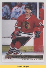 2020-21 Upper Deck SP Signature Edition Legends UD Canvas Rich Preston READ 0tc5