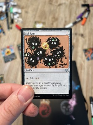 1:1 Magic the Gathering/Studio Ghibli Alter! Spirited Away Sol Ring