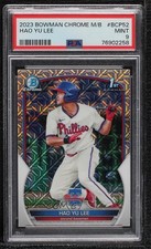 2023 Bowman Chrome Prospects Mega Box Mojo Refractor Hao-Yu Lee PSA 9 MINT 0o3x