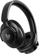 Tronsmart Sounfii Q20 Active Noise Cancelling Headphones, Wireless Over Black