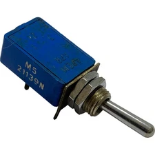 21139N Apem SP3T Toggle Switch ON-OFF-ON