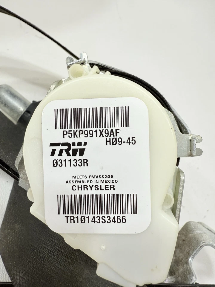 ✅13-24 CL RAM 1500-3500 DESBLOQUEADO CINTURÓN DE SEGURIDAD EXTERIOR CONDUCTOR DELANTERO IZQUIERDO RETRACTOR OEM Foto 2 de 4