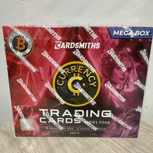 Cardsmiths Currency Series 4 Mega Box Crypto Trading Card SEALED