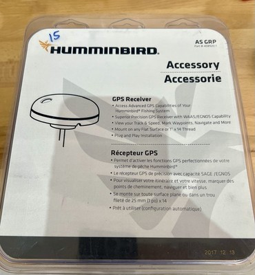 Humminbird As Grp Precision Gps Receiver Antenna 20Ft Cable For Helix Solix Onix
