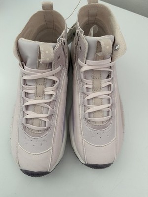 ZARA Girls Pink High Top Sneakers Kids Lace-Up Casual Comfort Stylish Shoes