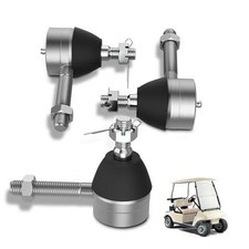 Golf Cart Ball Joint Kit-Club Car DS Tie Rod End Set of 3, Club Car DS Tie Rod
