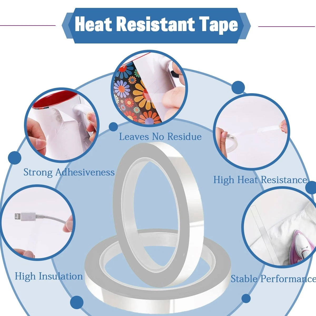PET Heat Resistant Tape Main Image