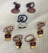 Horse Racecourse Royal Windsor England UK Members Passes 7 Collectors Badges