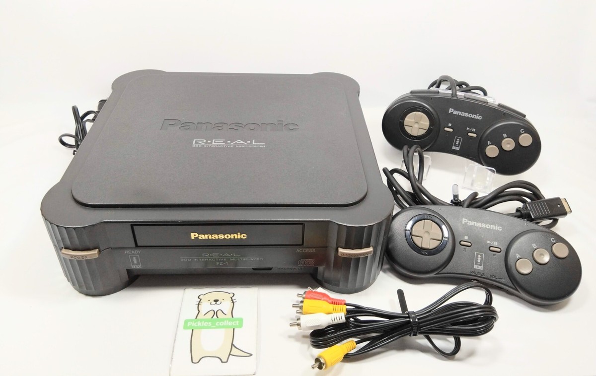 3DO FZ-1 REAL Console w/2 controllers No Box Tested 3DO FZ-1 REAL Console w/2 controllers No Box Tested