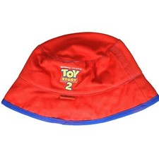 Vintage Disney Toy Story 2 Buzz Lightyear Embroidered Bucket Hat Youth Child