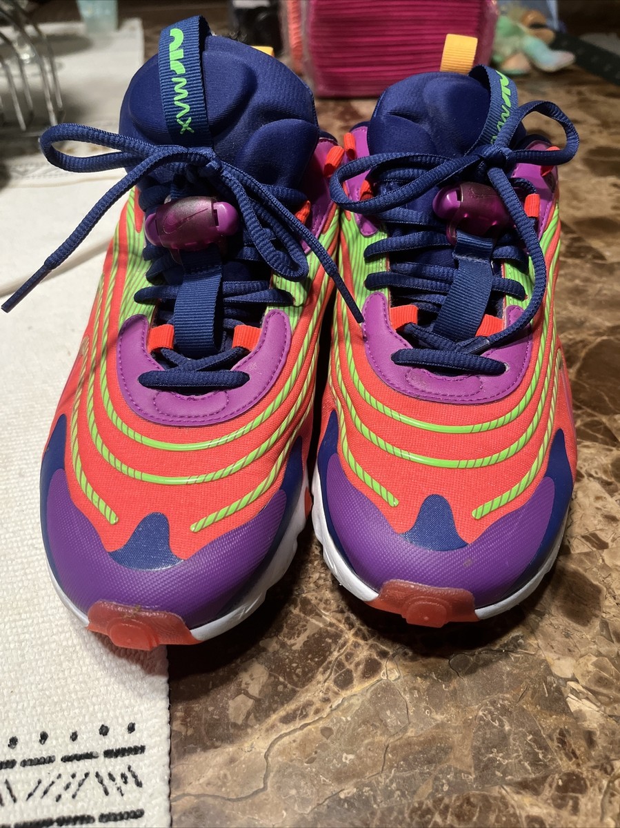 NIKE AIR MAX 270 REACT ENG LASER CRIMSON-ORANGE CD0113 600
