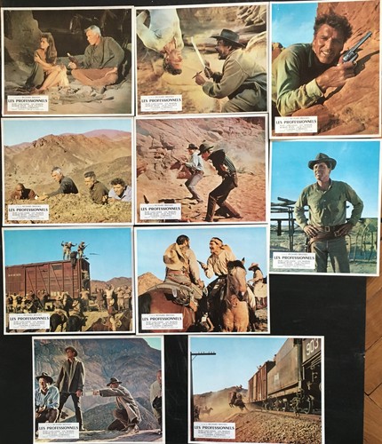 THE PROFESSIONALS 10 x L.C French 1966 Burt LANCASTER