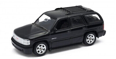 Welly 2001 GMC Yukon Denali Black 1:60 1:64 Scales 3 Inch Welly 2001 GMC Yukon Denali Black 1:60 1:64 Scales 3 Inch