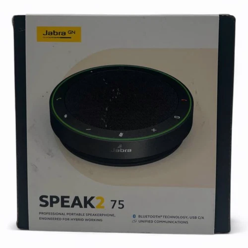 Jabra Speak2 75 UC Wireless Bluetooth Portable Conference Speaker - Great Deal!