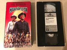 The Magnificent Seven (VHS, 1991) Yul Brynner, Eli Wallach, Steve McQueen