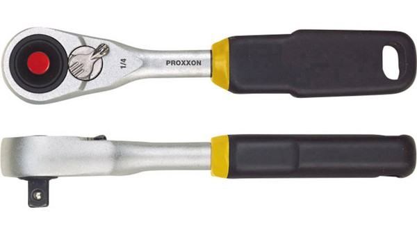 "Proxxon Industrial 23160 Umschaltknarre 1/4\" 6.3 120 Mm Ratsche Chrom Vanadium !"-image