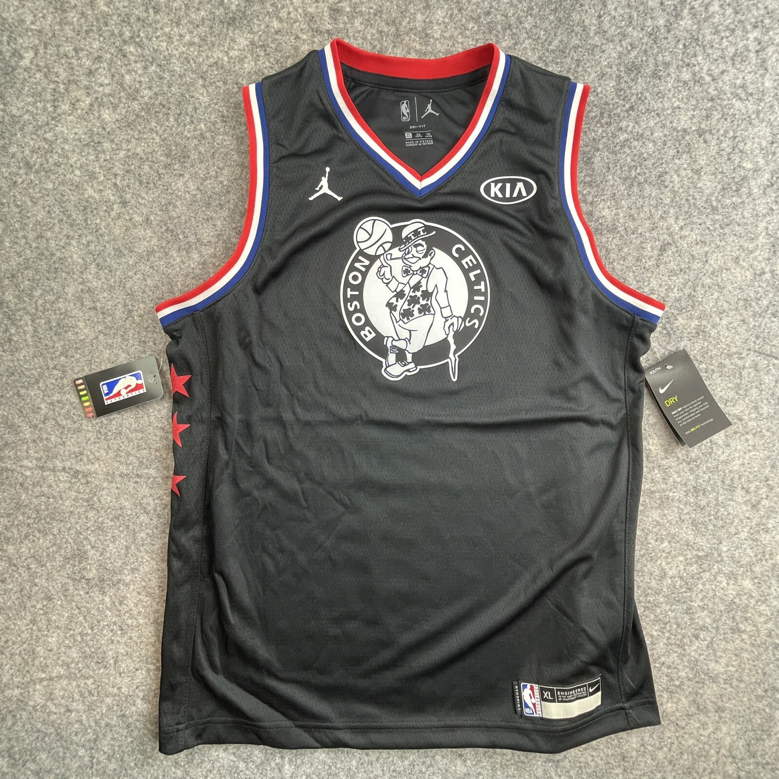 Youth Nike Jordan Kyrie Irving Boston Celtics 2019 All Star Jersey Size XL  Boys 193235115967 | eBay