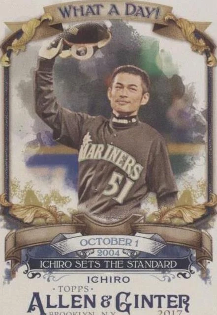 2017 Topps Allen & Ginter - Ichiro Suzuki #WAD-87