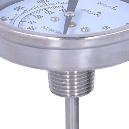 Embedded Thermometer Stainless Steel Temperature Monitor For Flowing Liquid DC - Picture 1 of 24