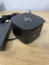 HP G2 Dock Thunderbolt 120W Docking Station Port Replicator USB-C w/Charger A ++
