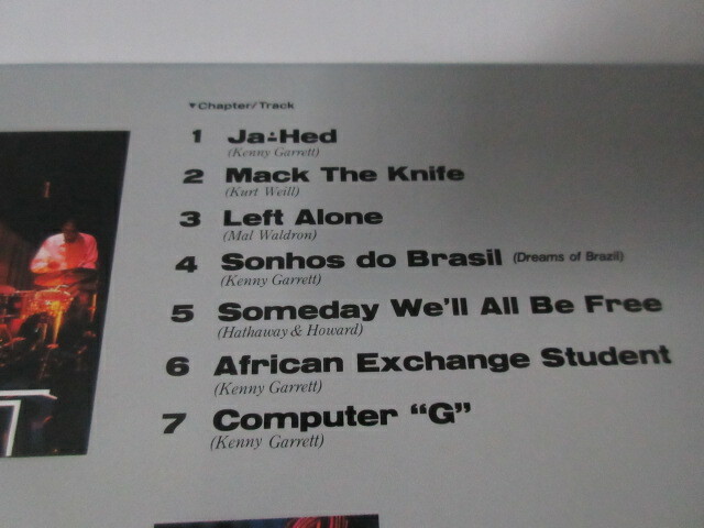 Kenny Garrett Ja Hed Japan Laserdisc Junko Ohnishi Miles