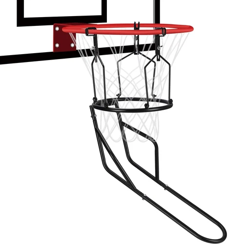 Basketball Return Attachment, Heavy Duty Basketball Rebounder with 3 Stable