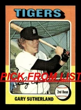1975 Topps 348-657 EX/EX+ Pick From List All PICTURED