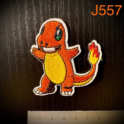 Pokémon Iron On Patches Pikachu Charmander Eevee Squitle Snorlax Bulbasaur - Picture 4 of 27