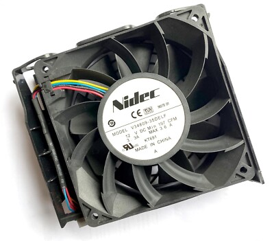 NIDEC V34809-35DELF Server Lüfter 12V 3.6A Kühler kühllüfter #K3-E4