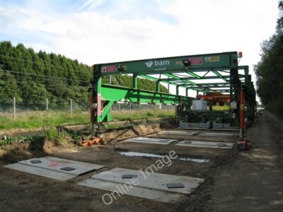 Photo 6x4 How to make a Guided Busway Cambridge/TL4658 Steady progress o c2009