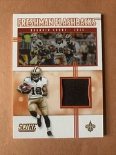 Brandin Cooks Player-Worn Jersey 2020 Score Freshman Flashbacks #FF-BC