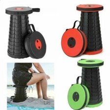 SGABELLO SEDIA PIEGHEVOLE PORTATILE DA CAMPEGGIO SPIAGGIA PESCA MARE CASA LAVORO