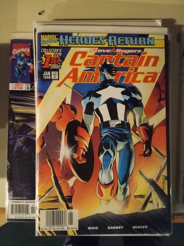 Captain America #1-50 komplett 1998 Marvel Comics gelaufen - Bild 3 von 8