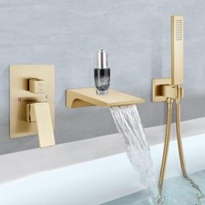 Aolemi Wall Mount Bathtub Faucet Wall Tub Filler Wall Mounted Tub Faucet 3.9"...