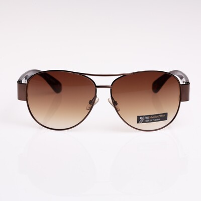 BCBG MaxAzria brown aviator sunglasses BCBGMAXAZRIA Aviator Cat Eye Hybrid – Eyedictive main image 3