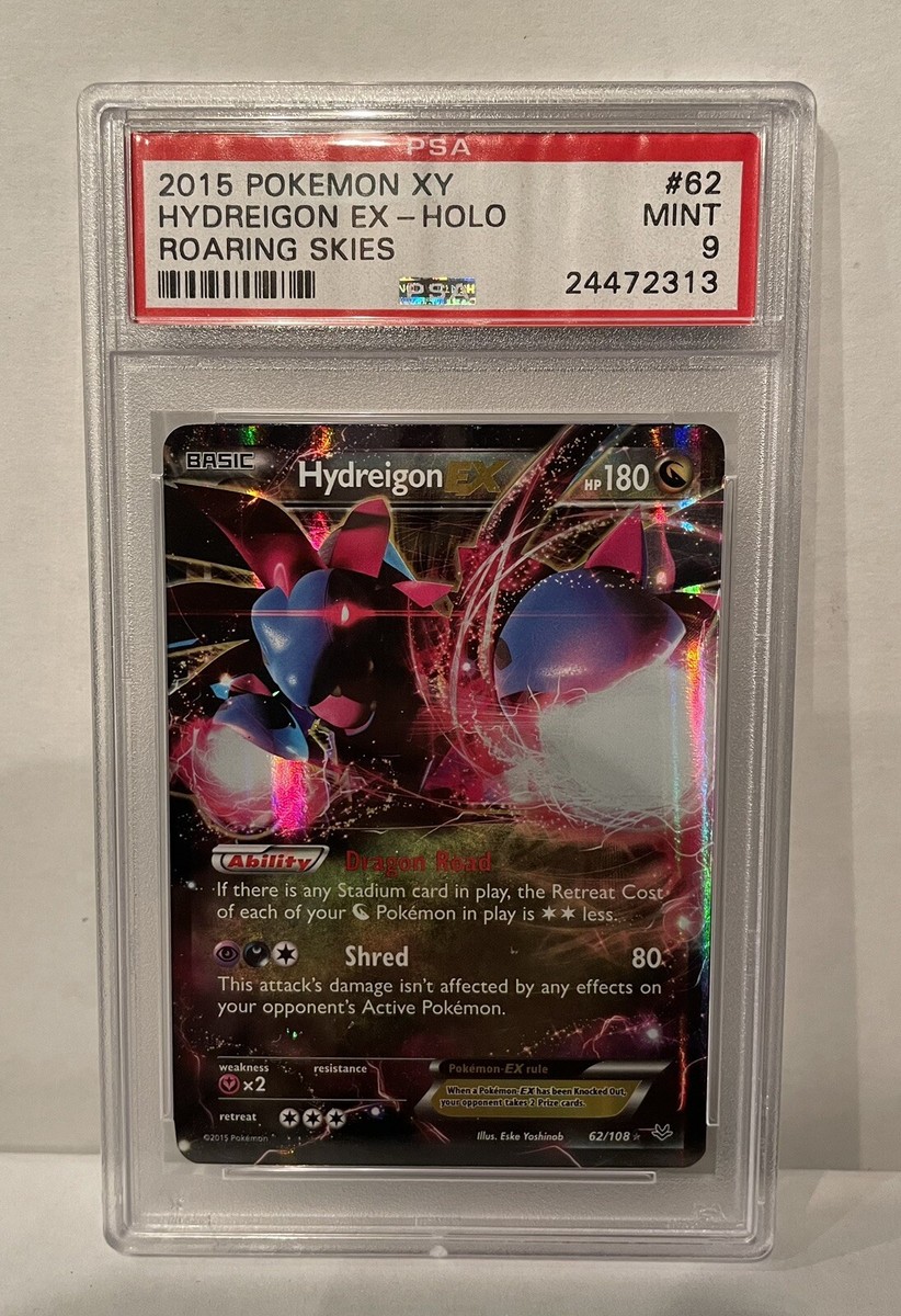 Hydreigon-EX Holo Karte – Pokemon Sammelkarte Aus XY Roaring Skies | Seltene Dragon-Karte Für Echte Fans
